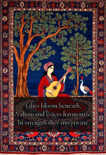 Chant of Solace in Persian Gardens